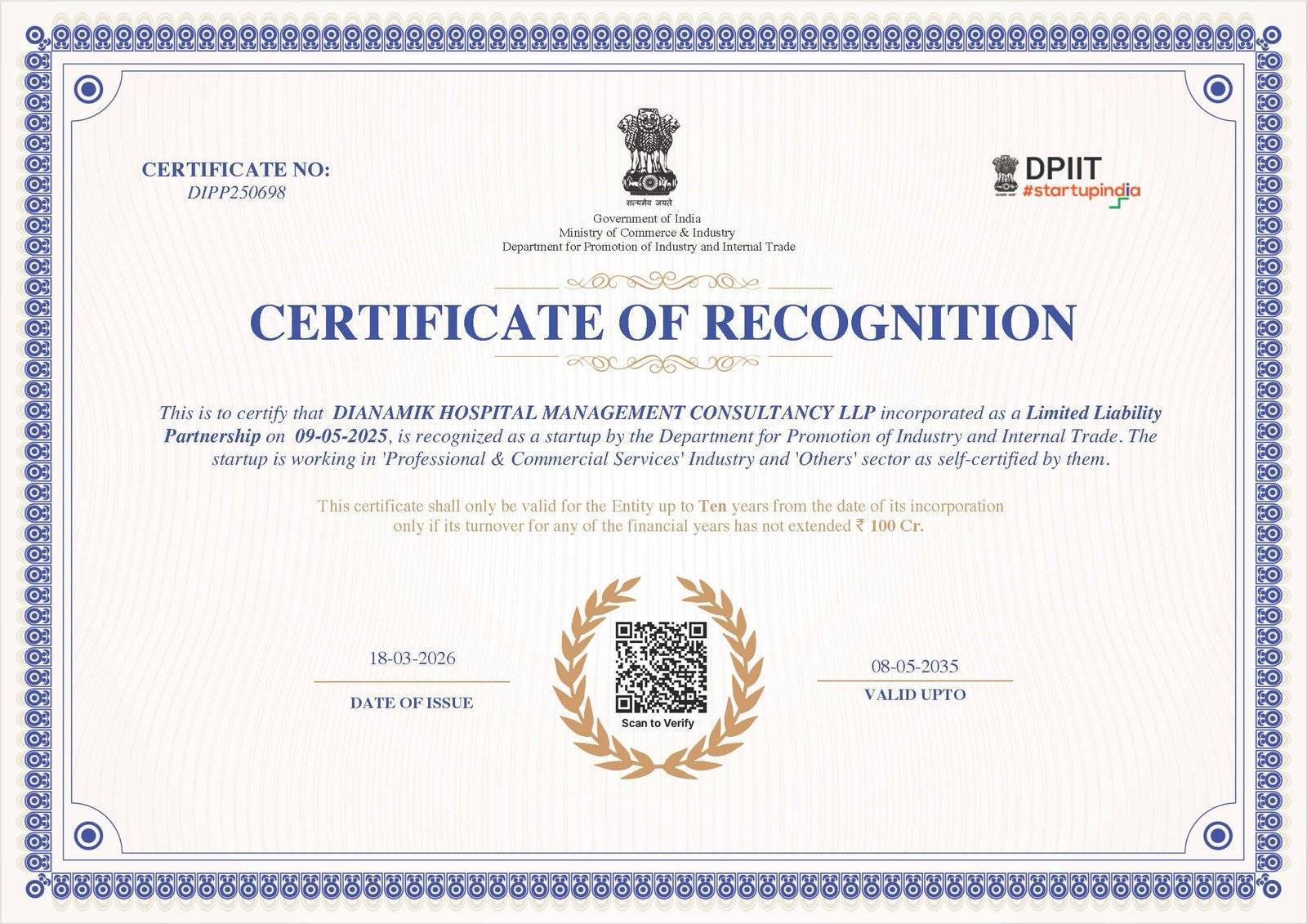 Certificate 2